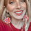 Thumbnail: Cracked Candy Cane Pom Pom Earrings