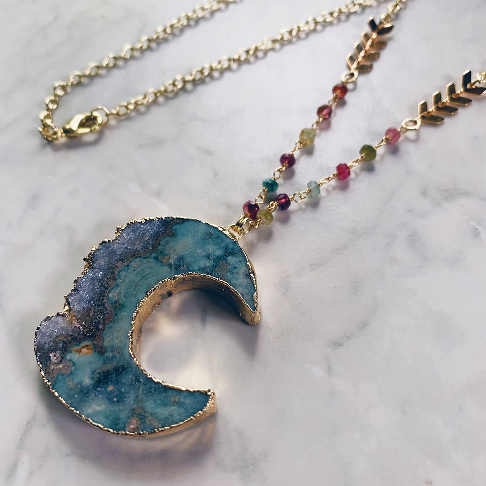 Thumbnail: Luna Slice Necklace