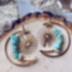 Thumbnail: Cosmic Crescent Moon Earrings