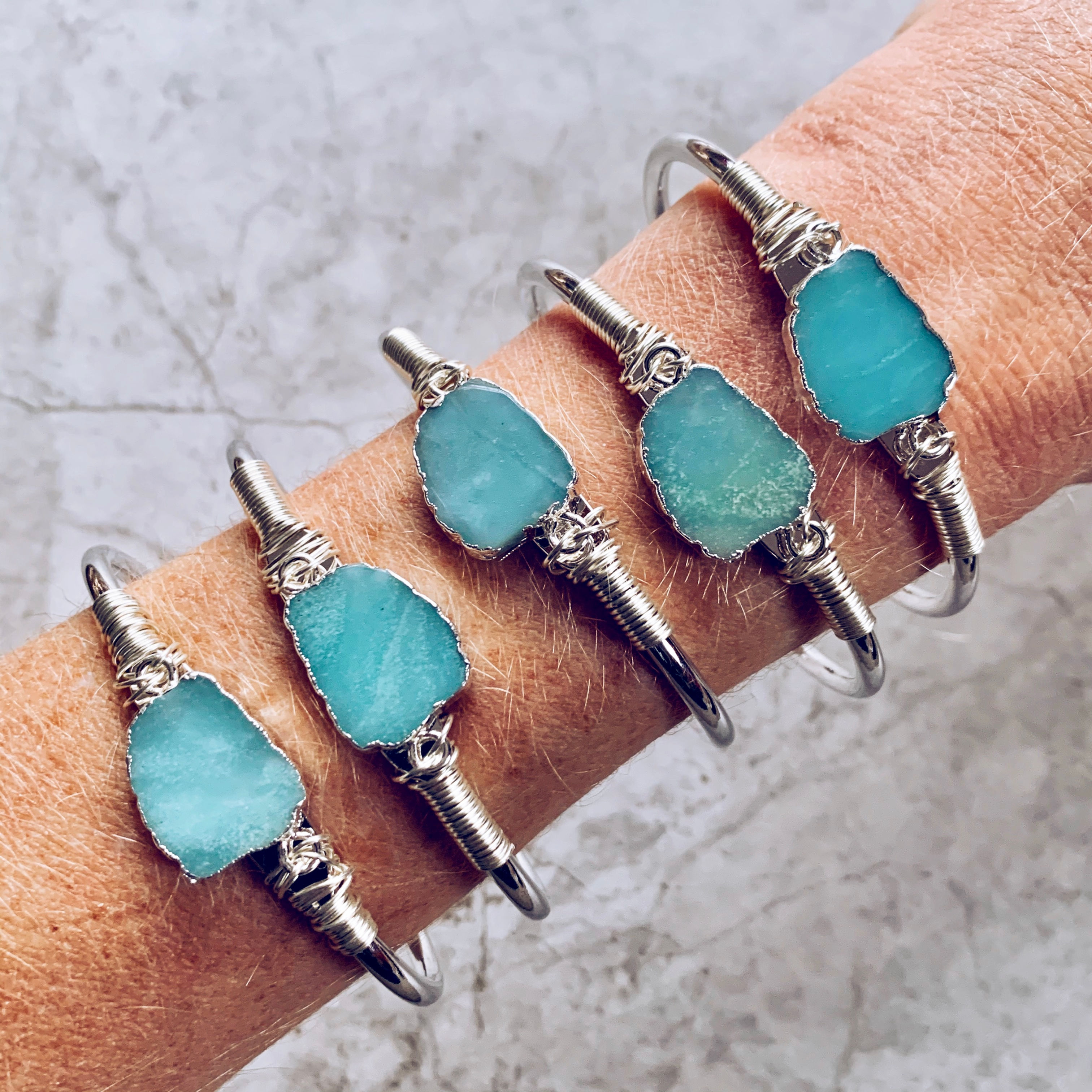 Aventurine Crystal Cuff