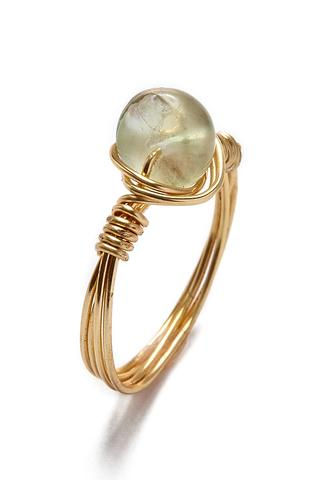 Thumbnail: Single Stone Ring