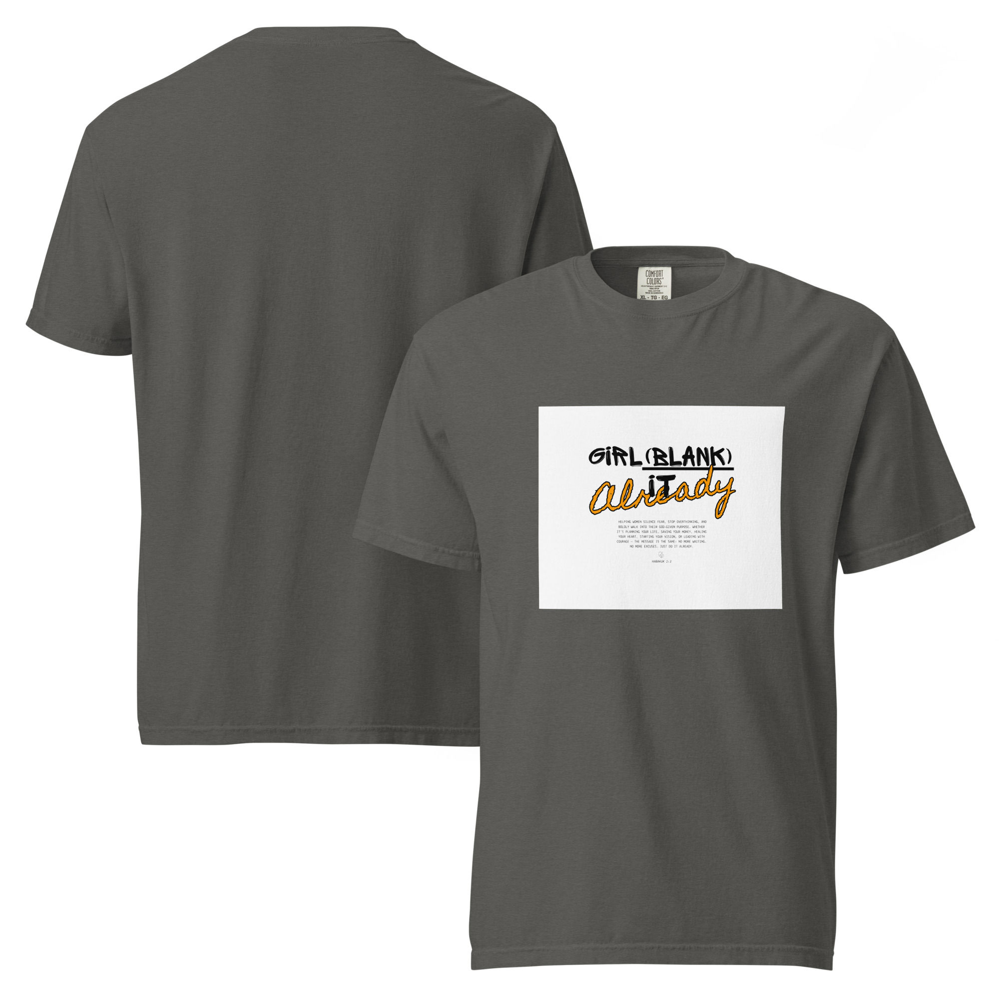 Unisex Garment-Dyed Heavyweight T-Shirt | Comfort Colors 1717