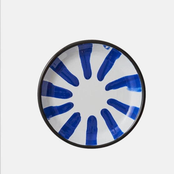 Miniaturbild: Kapka Enamel Coloured Desert/Salad plate (3 colours)