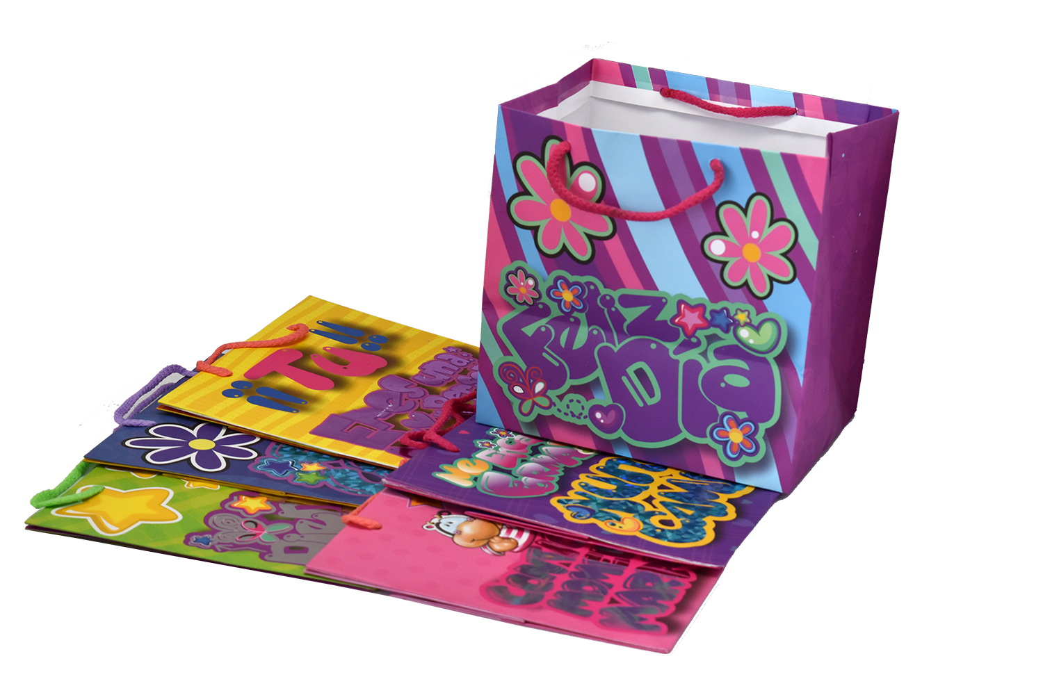 FUNDA DE REGALO PEQUEÑA PLASTIFICADA ( paquete )