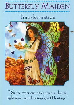 Being positive can be hard: Daily Draw Butterfly Maiden 13th July