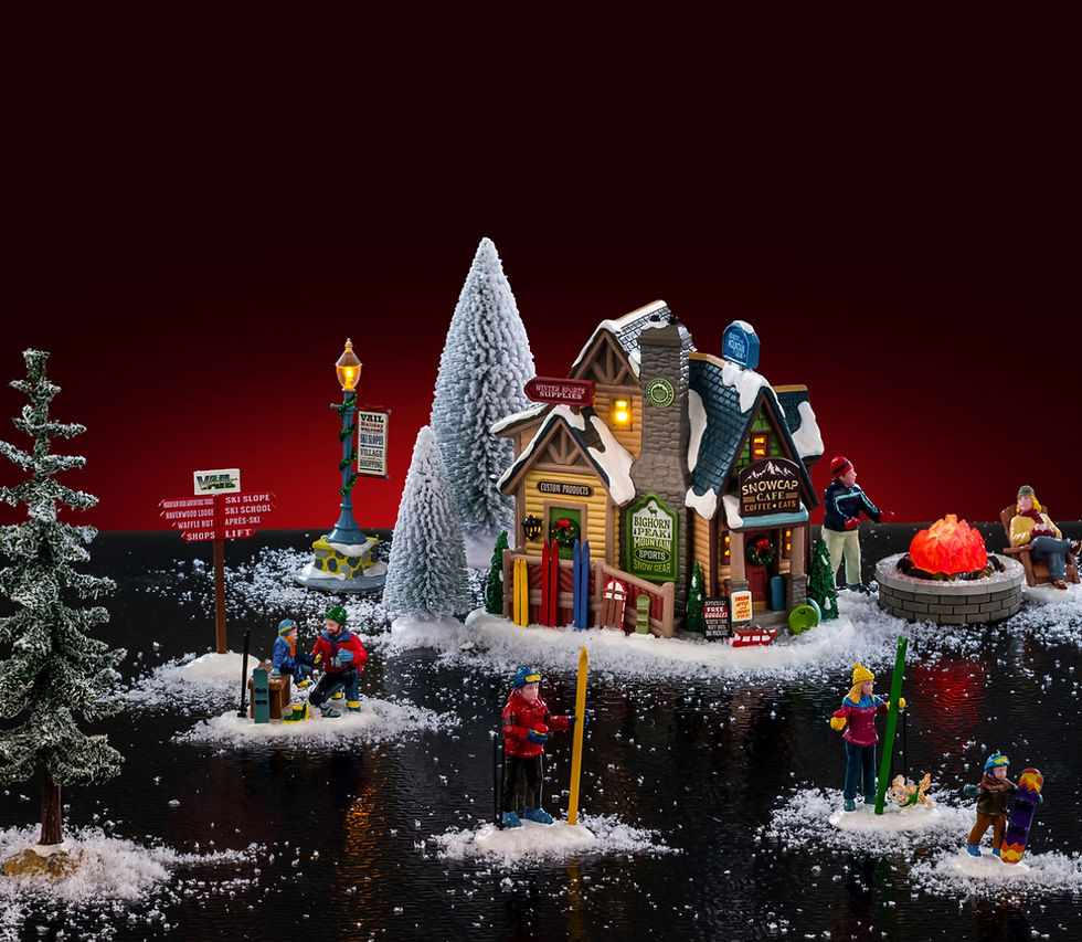 Bighorn Peak Mountain Sports Snow Gear Set - Lemax 66709