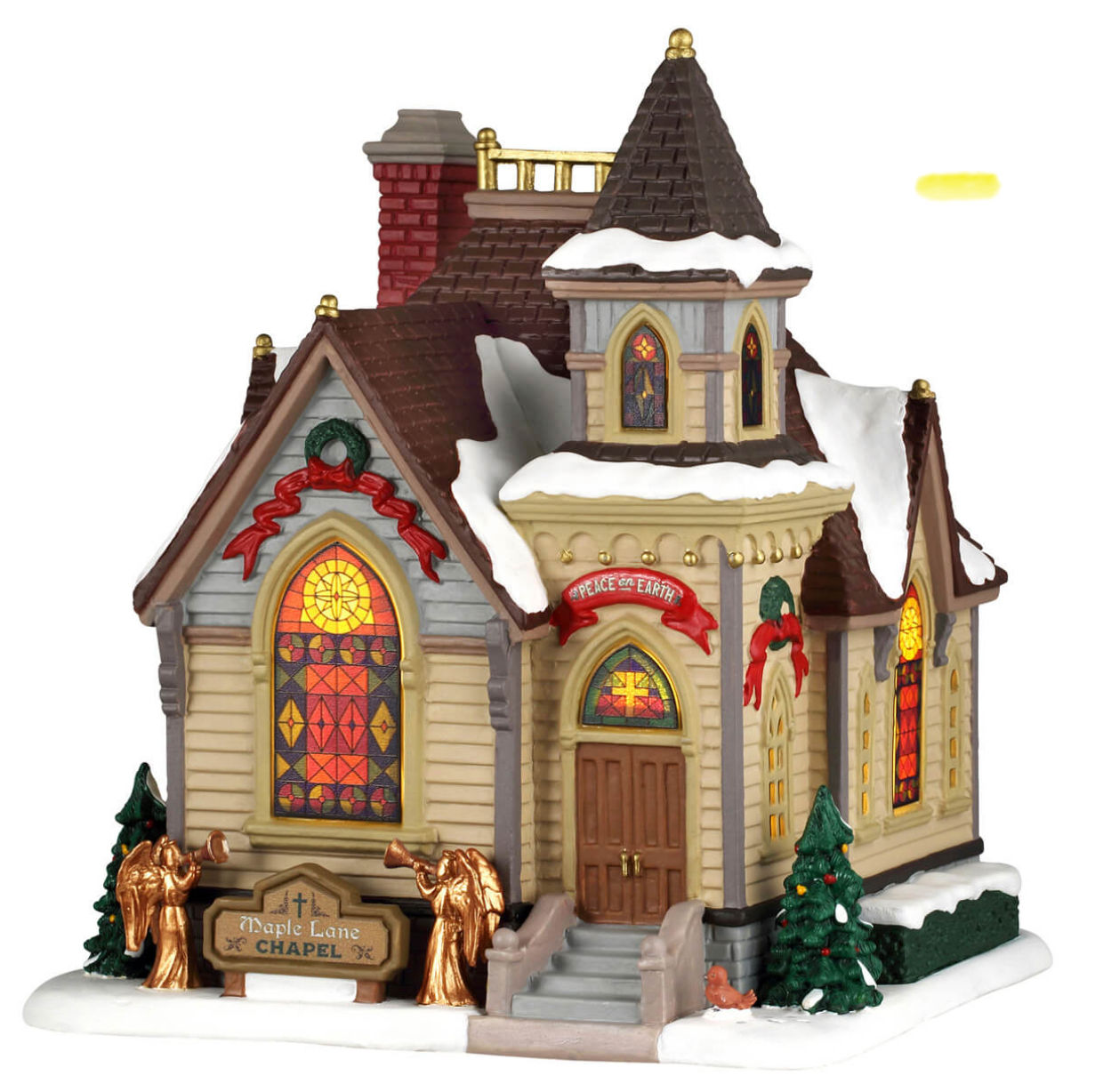 Maple Lane Chapel - Lemax Harvest Crossing 65542