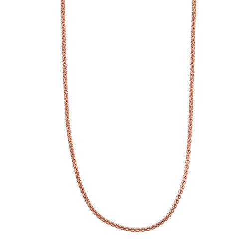 CN7044 Rose Gold 36" Cube Chain