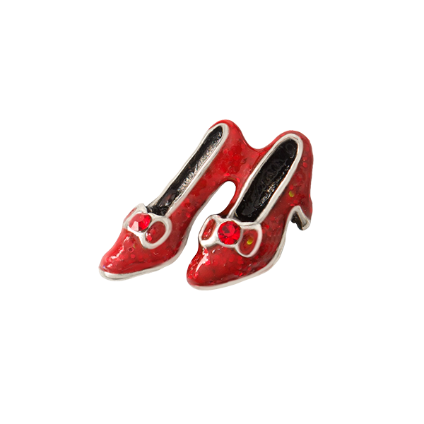 CH4287 - Wizard of Oz - Red Ruby Slippers Charm
