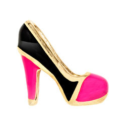 CH1631 - Black + Pink High Heel Charm