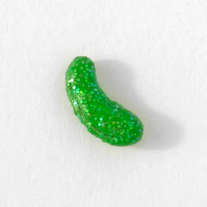 CH3861 Christmas Glitter PIckle Charm