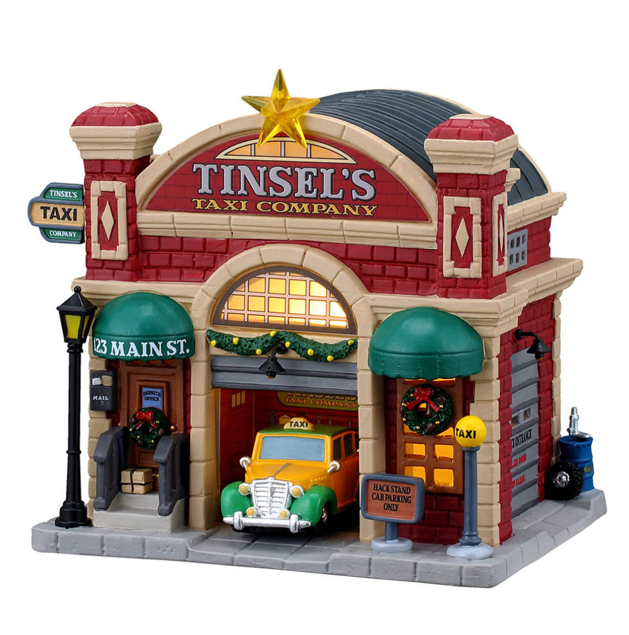 Tinsel's Taxi Company - Lemax 65571
