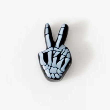 CH3850 - Skeleton Peace Hand Charm