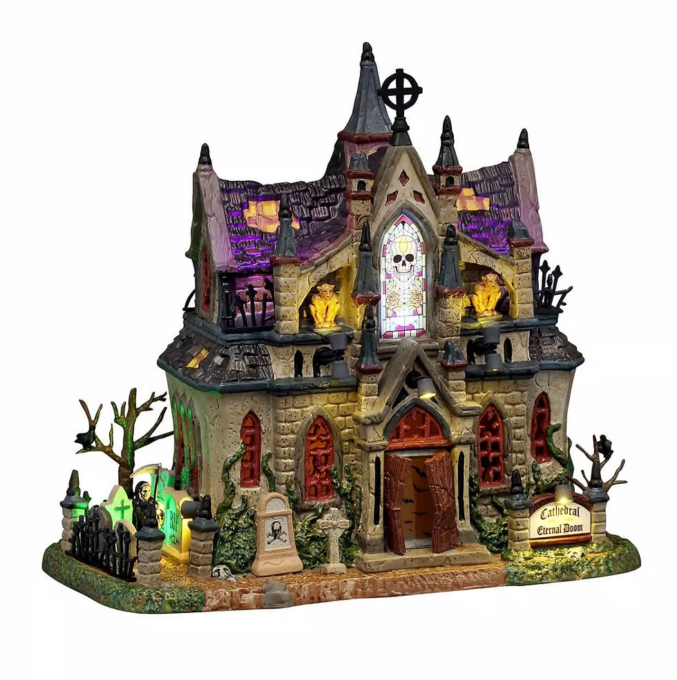 Cathedral of Eternal Doom - Lemax Spooky Town 65507