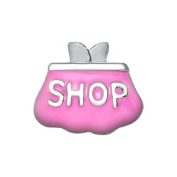 CH1637 - Pink Coin Purse Charm