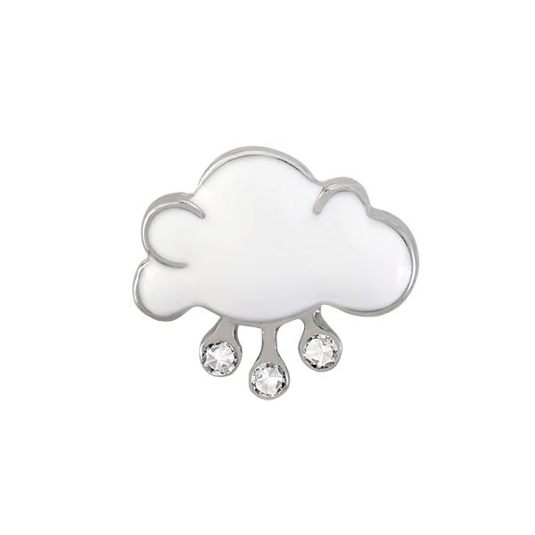 CH4135 - Cloud W/Raining Crystals Charm