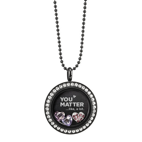 SP2102  "You Matter...like, a lot" Locket Set