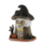 Witch's Skull Hut - Lemax Spooky Town 64603