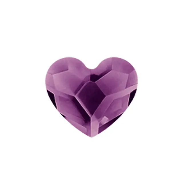 CH3085-CH3096 January to December Heart Birthstone Swarovski Crystals
