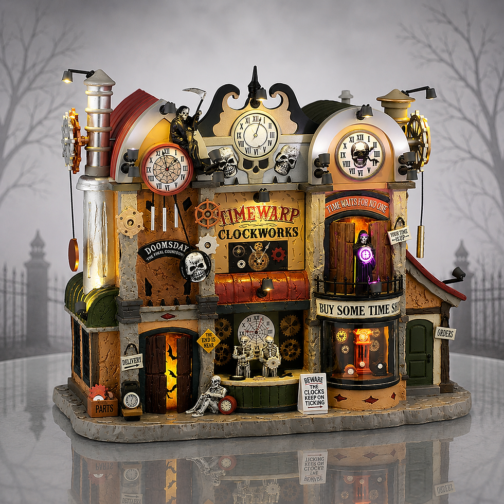 Timewarp Clockworks - Lemax Spooky Town 65513