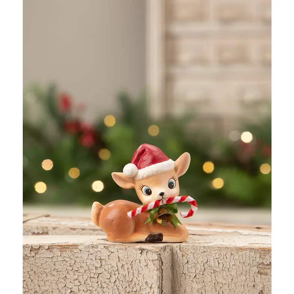 Jingle Santa's Reindeer - Bethany Lowe TL5374