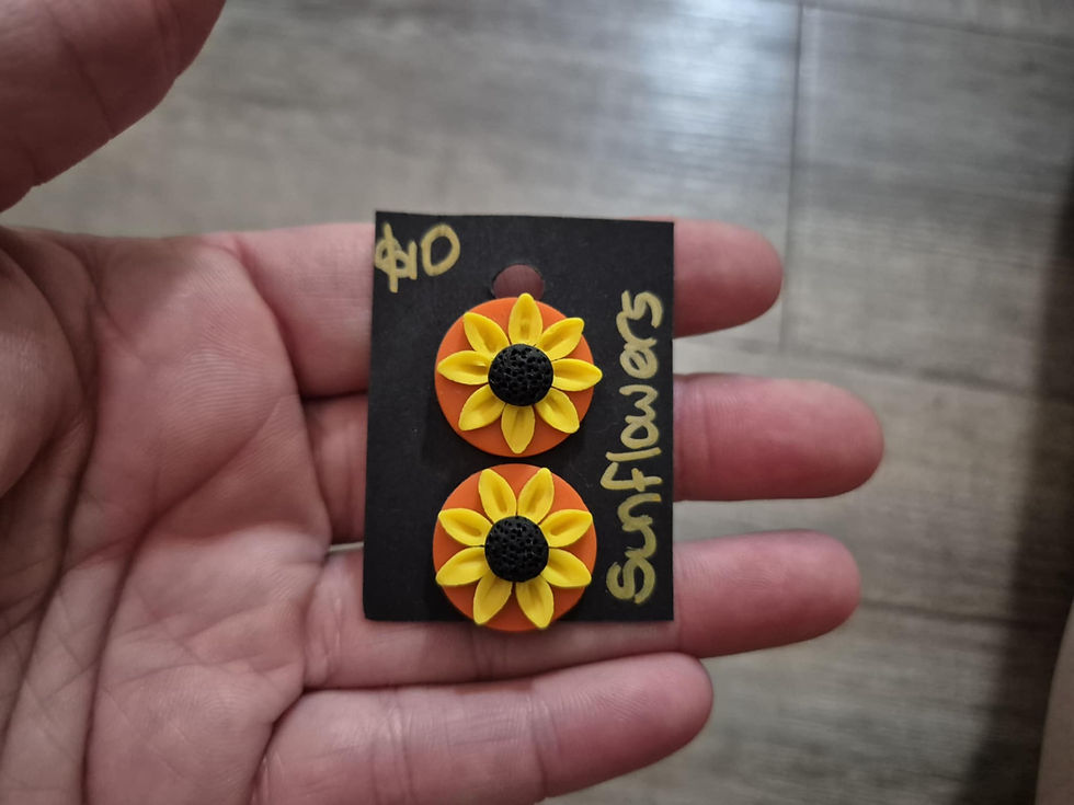 Thumbnail: Sunflower Studs