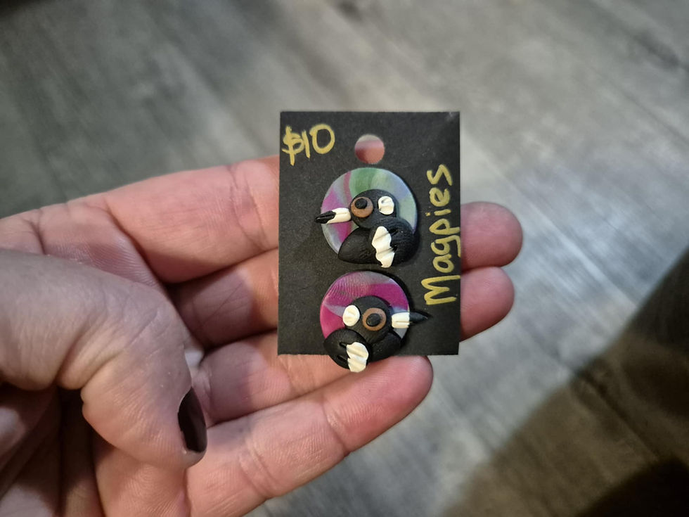 Thumbnail: Magpie Studs