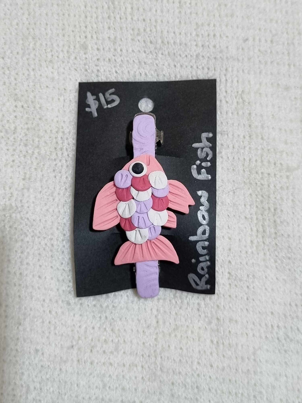 Thumbnail: Rainbow Fish Hair Clips