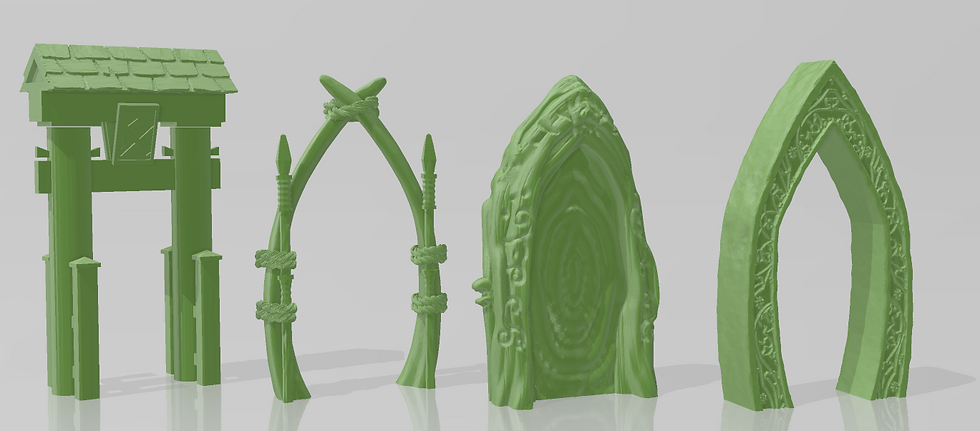 Thumbnail: Basic Pledge - Outdoor [Magnetic] (Digital 3D Print Files)