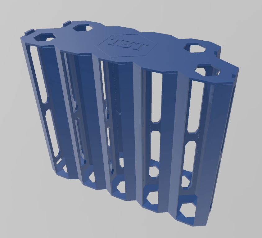 Thumbnail: Hex Floor Storage Solution (Digital 3D Print Files)