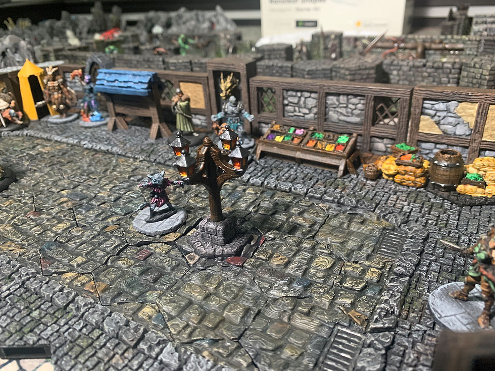 Thumbnail: Town, Market & Street Pack [Magnetic] (Digital 3D Print Files)
