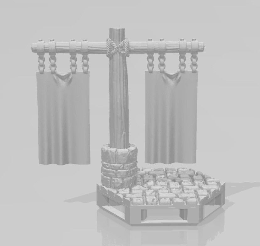 Thumbnail: Town, Market & Street Pack [Magnetic] (Digital 3D Print Files)