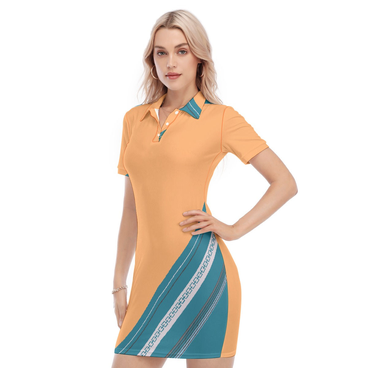 Polo Collar Dress