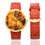 Miniature : Women's Leather Strap Watch