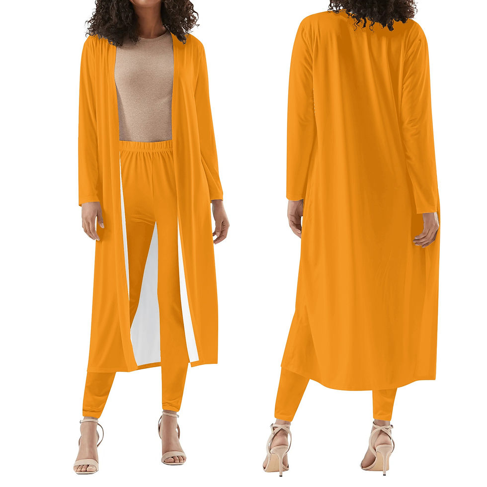 Miniaturbild: Long Sleeve Cardigan and Leggings 2pcs