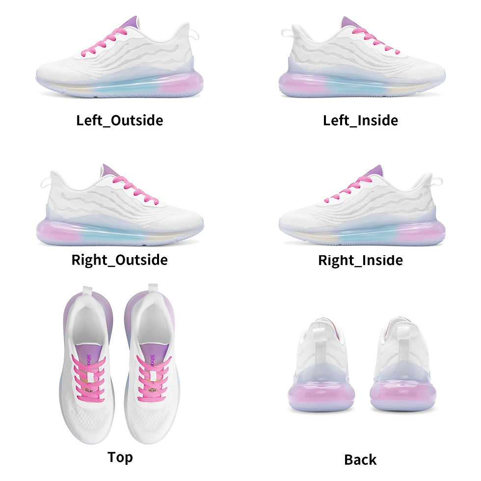 Thumbnail: Women's Rainbow Cushion Running Shoes