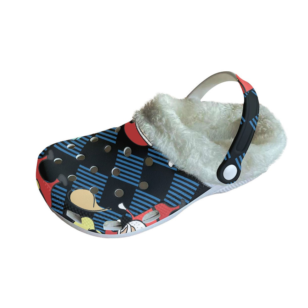 Thumbnail: Men's Classic Clogs with Fleece