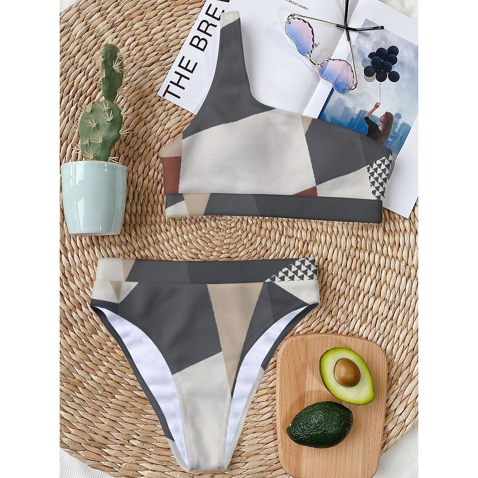 Thumbnail: Bikini With Single Shoulder