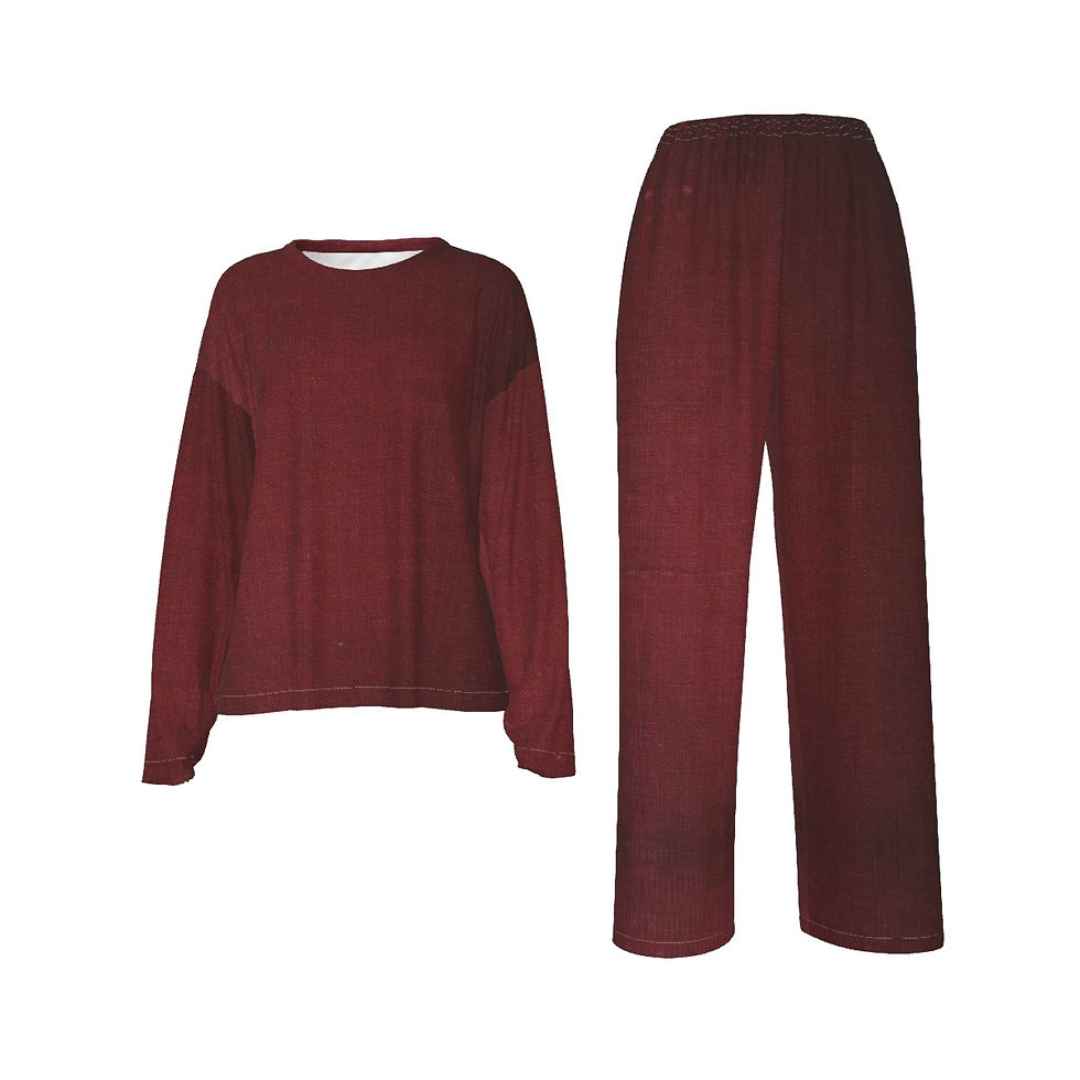 Thumbnail: Casual Long-Sleeves Trouser Suit