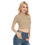 الصورة المصغرة: Short Sleeve T-shirt With Two-way Zipper