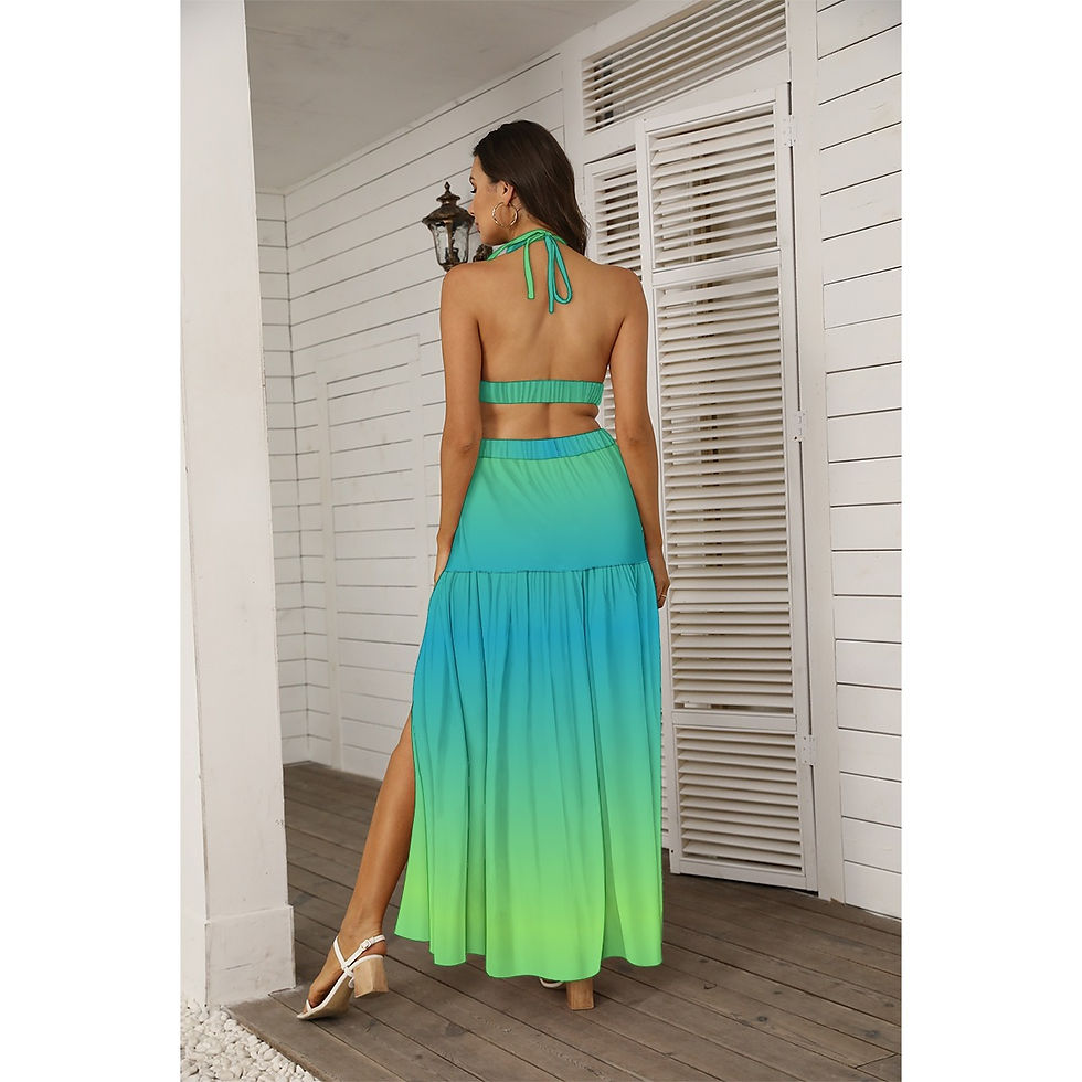 Thumbnail: Tie Back Wrap Dress