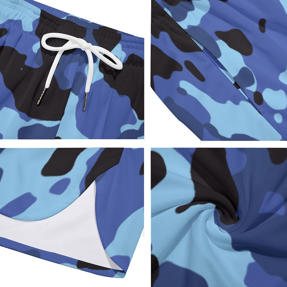 Miniature : Men's Side Split Running Sport Shorts