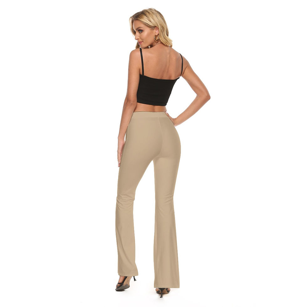Miniature : High Elastic Flare Pants