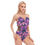Miniatura: Women's Tube Top Bodysuit With Side Black Straps