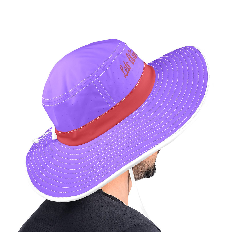 Thumbnail: Lets Wine About It Wide Brim Bucket Hat