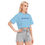 Miniatura: Cropped Cotton T-shirt