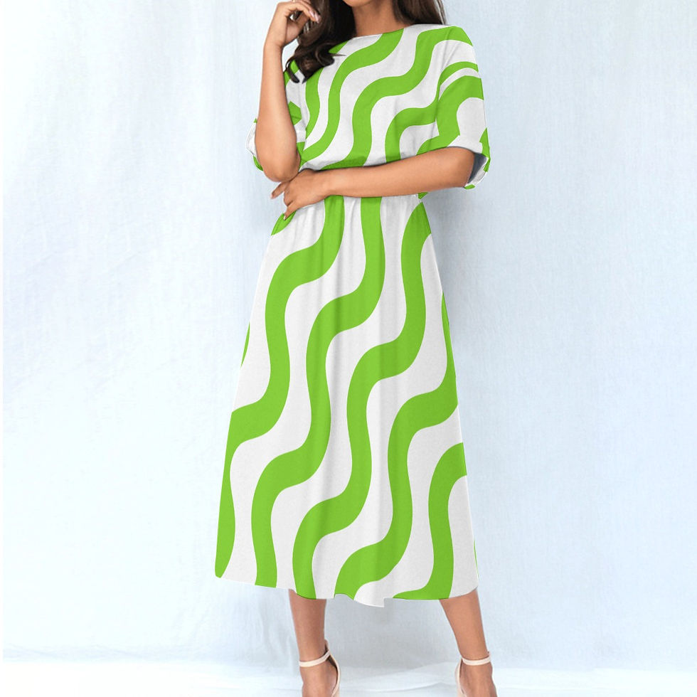 Thumbnail: Elastic Waist Dress