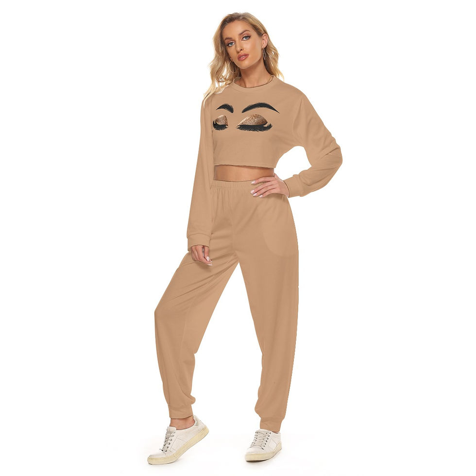 Miniature : Crop Sweatshirt Suit