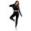 Миниатюра: Backless Top With Thumbhole And Leggings Set