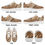 Miniatura: Men's Low Top Leather Shoes